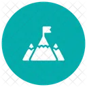 Milestone Achievement Goal Icon