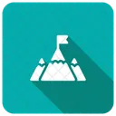 Milestone Achievement Goal Icon