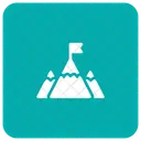 Milestone Achievement Goal Icon