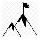 Mountain Flag Goal Icon