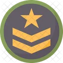 Militar Soldado Patente Icon