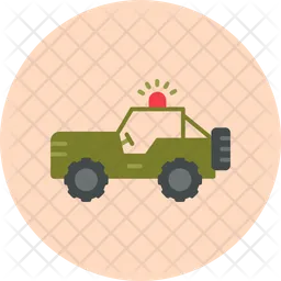 Militärjeep  Symbol