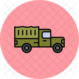 Militär-LKW  Symbol