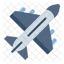 Militärflugzeug  Symbol