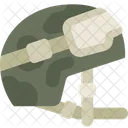 軍事、戦争、ヘルメット アイコン