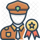 Military Medal Officer Icon