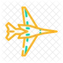 군용 비행기  아이콘