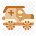 Military Ambulance Rescue Urgency Icon