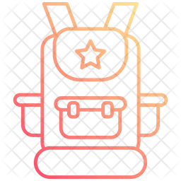 Military backpack  Icon