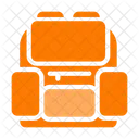 Military backpack  Icon