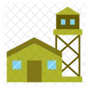 Military Base Camp Military Camp Icon