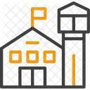 Military Base Army Base Naval Base Icon