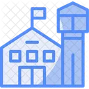Military Base Army Base Naval Base Icon