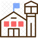 Military Base Army Base Naval Base Icon