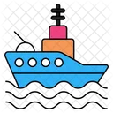 Military Boat  Icon