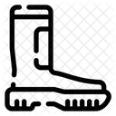 Military Boot Shoe Hiking Icon