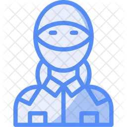 Military Camo Face Mask  Icon