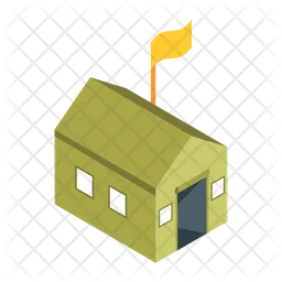 Military Camp  Icon