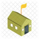 Military Camp Bivouac Army アイコン
