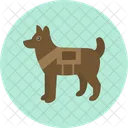 Military Dog  Icon