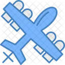 Military Drone Air Fly Icon