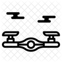 Military Drone Icon