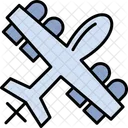 Military Drone Air Fly Icon