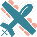 Military Drone Air Fly Icon