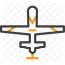 Military Drone Unmanned Aerial Vehicle Uav Drone Technology Icon