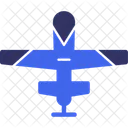 Military Drone Unmanned Aerial Vehicle Uav Drone Technology Icon