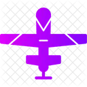 Military Drone Unmanned Aerial Vehicle Uav Drone Technology Icon