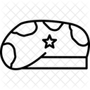 Military Hat Camouflage Cap Icon