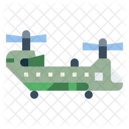 Military Helicopter  Icon