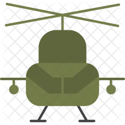 Military helicopter  Icon