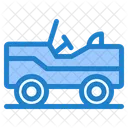 Military Jeep Vehicle Icon