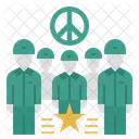 Military Military Peace Peace Icon
