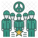 Military Military Peace Peace Icon