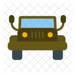Military Jeep  Icon