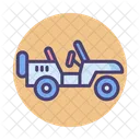 Military Jeep Transport Army Icon