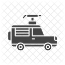 Military Jeep Armored Soldier Icon