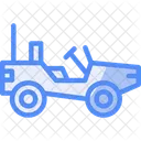 Military Jeep Army Vehicle Icon