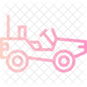 Military Jeep Army Vehicle Icon