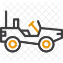Military Jeep Army Vehicle Icon