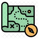 Military Map Map Location Icon
