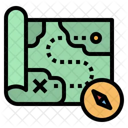 Military Map  Icon