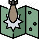 Military Map Icon
