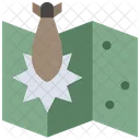 Military Map Icon