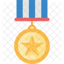 Military Medal Star Icon