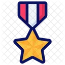 Military Medal Award Honor Icon