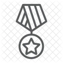 Military Medal Star Icon